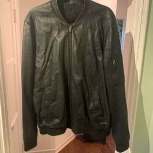 Vince Leather XL bomber jacket
